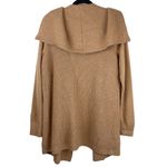 Kenar  100% Merino Wool Tan Waffle Knit Cardigan Sweater Sz 1X Photo 1