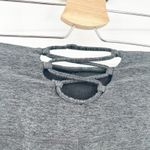 Beyond Yoga Womens Spacedye Crisscross Back Active Crop Leggings Size S Gray Photo 3