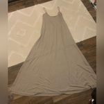 ZARA  knit tan maxi dress boho classic casual tank dress fall bloggers fav party Photo 1