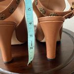 Coach : Brown Eddison G2503- adjustable ankle strap- Mule Heels- 5.5 Photo 7