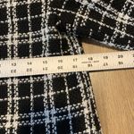 Carolina belle  houndstooth fully lined Long blazer Zipper size XS preppy college Photo 4