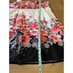 Dress Barn  Floral Colorful Women's Dress Size 16W‎ Cotton Blend Zip Summer Casual Photo 5