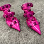 Valentino Garavani  Roman Stud Calfskin Sandal Pink 38 Photo 4