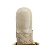 Bottega Veneta  The Lido Sandals in Cane Sugar 36 Womens Leather High Heels Photo 6