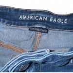 American Eagle  Outfitters Women's Ripped Jean Shorts - Dark Blue Photo 2