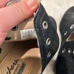 Skechers  Lasso Auger Black Suede Eyelet Ankle boot bootie, women’s 6.5 Photo 5