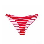 Beach Bunny Womens Angela Skimpy Striped Reversible Swim Bikini Bottom Size XS Photo 2