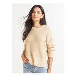 Pistola  Olga Distressed Pullover Sweater in Tan Size Small Photo 1
