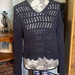 American Eagle  Crochet Style Knit Sweater Photo 0