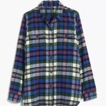 Madewell Flannel Ex-Boyfriend Shirt in Larchmont Plaid Photo 1