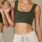 Free People Movement Good Karma square neck bra size Xs Green Photo 1