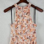 Laundry by Shelli Segal Womens Dress Size 2 Orange Halter Neck Midi Tiered Maxi Photo 8