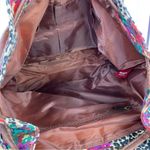 Bongo Leopard Print Multicolor Canvas Backpack Brown Multi Photo 7