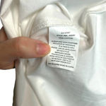 Melissa Nepton Mia Crisp Button Down Collared Shirt Off White Size‎ Large Photo 8