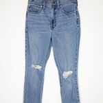 Madewell The Perfect Vintage Jean Size 28 Distressed High-Rise Straight Leg Photo 3
