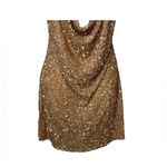 RETROFETE X REVOLVE MICH SEQUIN DRESS NUDE L Size L Photo 7
