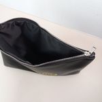 Mike's Hard Lemonade Lined Vinyl Zipper Make Up Bag Yellow Photo 2