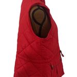 Lauren Ralph Lauren red quilted puffer vest, size Lp Photo 2