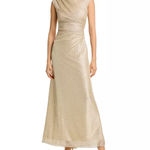 AQUA  Metallic Mother of Bride Gown Photo 3