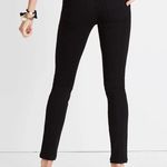 Madewell  Tall 9” Mid-Rise Skinny Jeans in ISKO Stay Black Size 26T | 2 Tall Photo 7