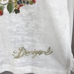 Desigual  Womens Top Small Long Sleeve Boho Festival Mandala Sheer Back Artsy‎ Photo 2