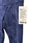 Lululemon Wunder Train High-Rise Tight 25" Diamond Dye Shade Naval Blue size 12 Photo 4