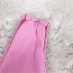 SheIn  Barbie Pink Mini Party Dress Deep V‎ Neckline Tiered Hem Size Large New Photo 4