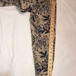 Womens size M Western Shirt Rodeo Snap Front Beige Floral Print Cowgirl Unisex Size M Photo 6