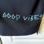 Zadig & Voltaire Indiany Embroidered Cashmere Cardigan Multicolor One Size EUC Photo 2