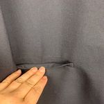 Garnet Hill  size 12 large dark navy blue Classic wool Blazer work casual pro Photo 4