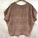 Joie  Womens Silk Blouse Top Medium Abstract Stripe Dolman Contemporary Minimal Photo 5