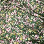 ZARA GREEN FLORAL CROPPED TOP Photo 3