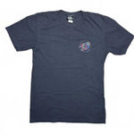 Dark Grey Santa Cruz Skateboards Rainbow Logo Short Sleeve T Photo 0