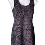 Athleta Shayla Mini Dress Black Grey Tank Animal Print, S S Photo 5