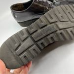 Paul Green  Black Patent Leather Lace Up Loafers Womens 6 Oxford Preppy Shoes Photo 4