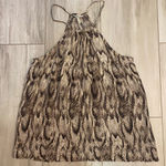 Joie Silk Snake Print Spaghetti Strap Halter Neckline Blouse, women’s Small Photo 0