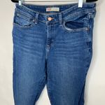 Levi Strauss & CO. Levi's Boyfriend Fit Jeans Cropped Cuffed Sz 14 Stretch Photo 4