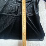 Ralph Lauren Women's Top Blouse 1X Velvet Cold-Shoulder Dressy Romantic Black Photo 4