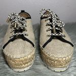 Botkier  Women's Wren Oxford Espadrille Canvas Beige Espadrille Sneakers Size 7M Photo 6