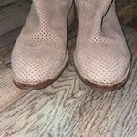 Eileen Fisher Leaf Nubuck Suede Perforated Booties in Earth Photo 4