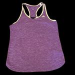 Adidas  climalite size small racer back tank top pretty purple green trim EUC Photo 1