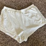 White Lace Sleep Shorts Size M Photo 0