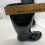 Kamik  Rain Boots Hi Gloss Patent Women’s SZ 8 Black New Photo 15