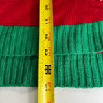 33 Degrees cat Christmas sweater tinsel bells s ugly sweater sequins embroidered Red Photo 7