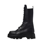 Free People 🆕  | JONES LACE-UP BOOTS | BLACK | SIZE: US 8 (EU 38.5) Photo 0