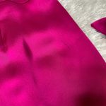 INC  Pink Satin Pants Bow Tie at Ankle Party Pants Sz 4 Photo 9