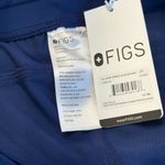 FIGS Kade Cargo Scrub Pants in Sapphire, Size Large Photo 8