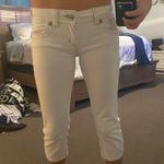 Miss Me White Capri Cropped Jeans Photo 0