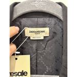 Zadig & Voltaire Viva Bis Multi Beaded Embellished Blazer Black Women's Size S Photo 7