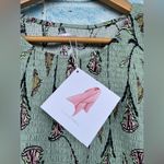 SENSISTUDIO ELASTICIZED BODICE MAXI DRESS XL Green Photo 6